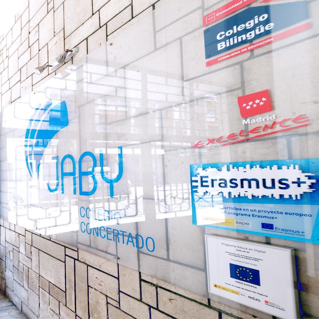 Colegio Concertado Jaby en Torrejón de Ardoz bilingüe Erasmus +